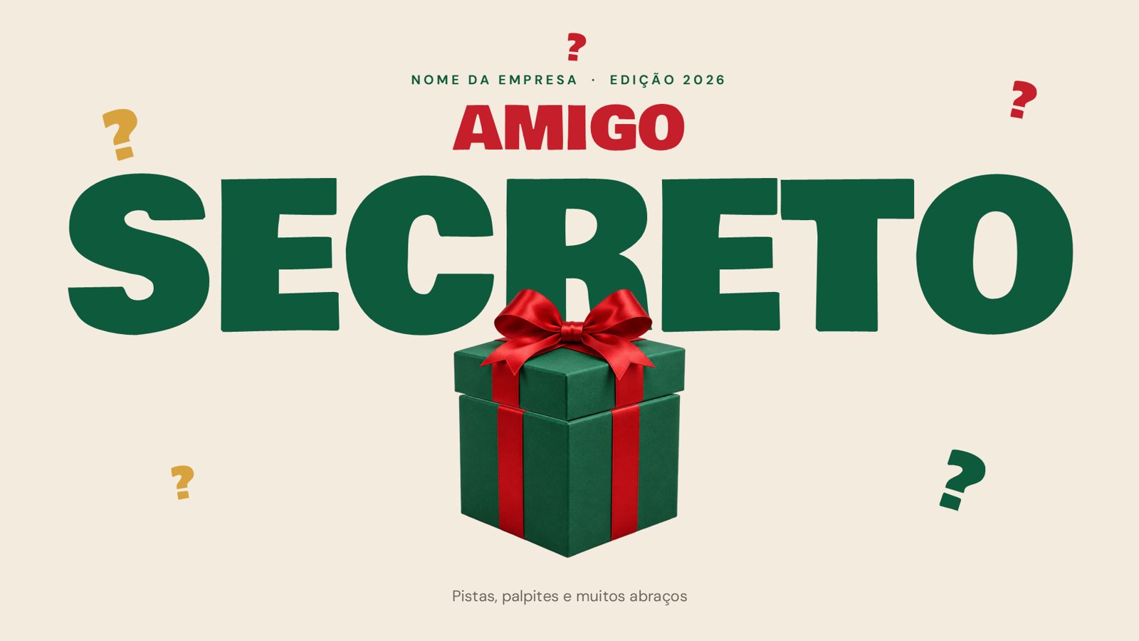 Amigo Secreto – slide 1