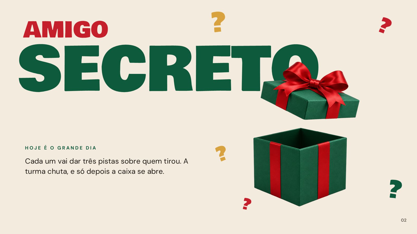 Amigo Secreto – slide 2