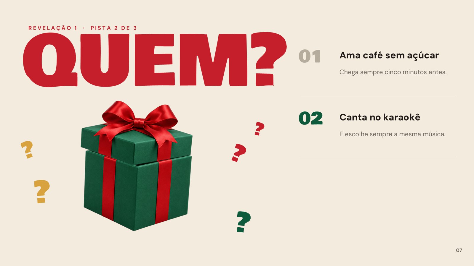Amigo Secreto – slide 7