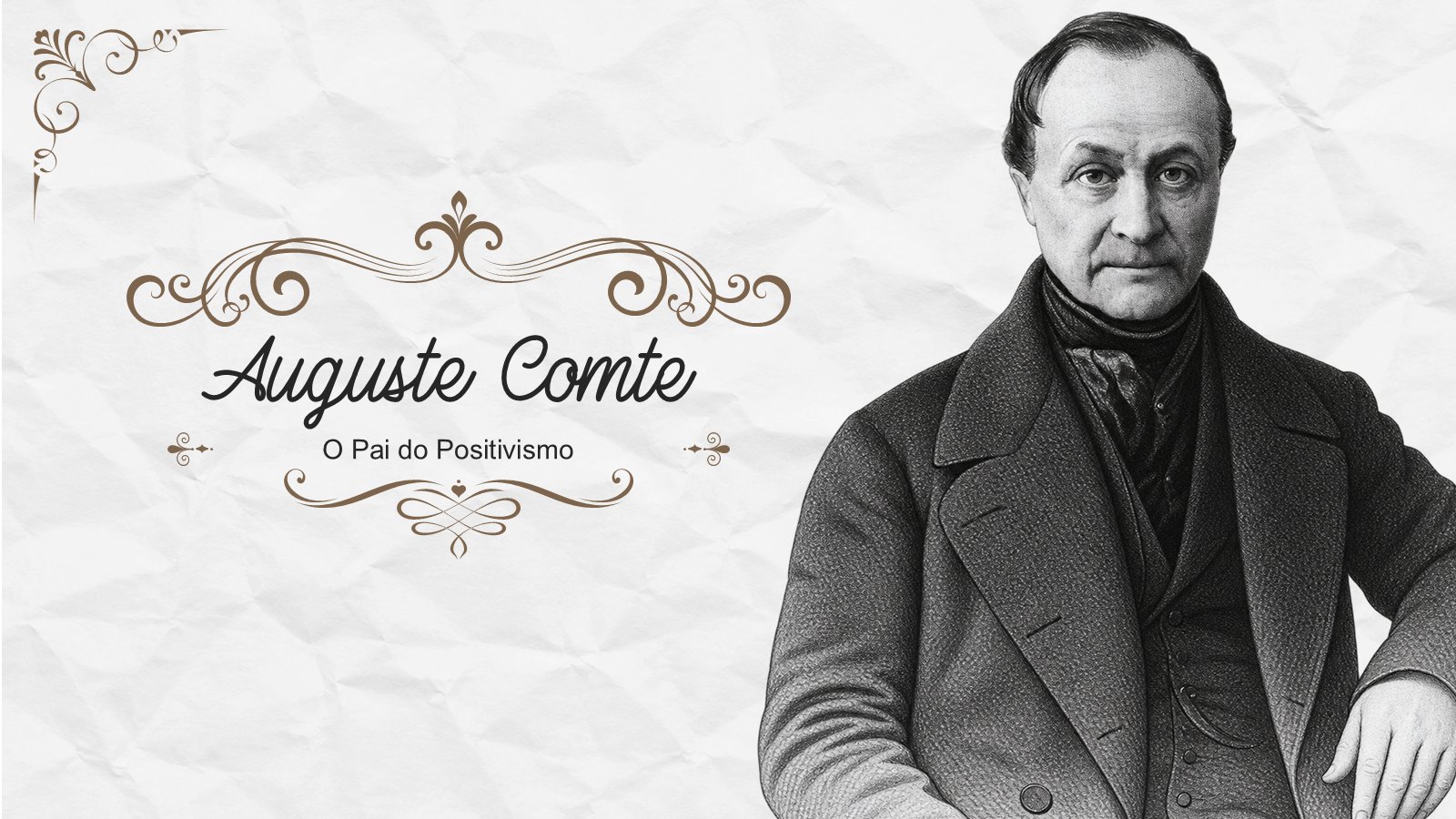 Auguste Comte – slide 1