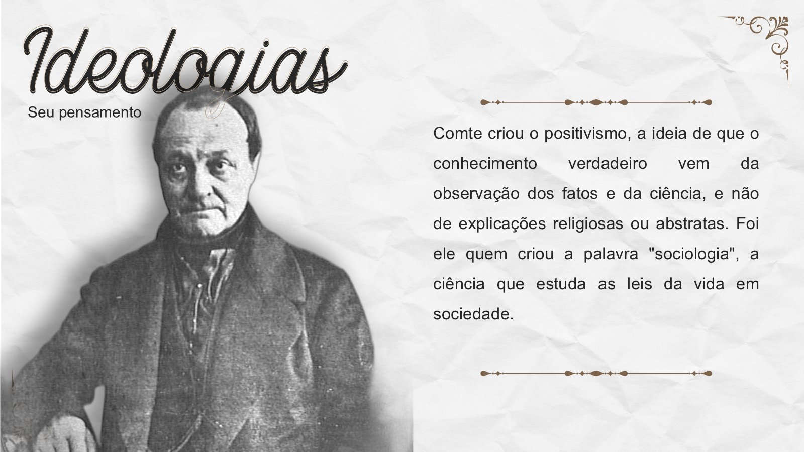 Auguste Comte – slide 5