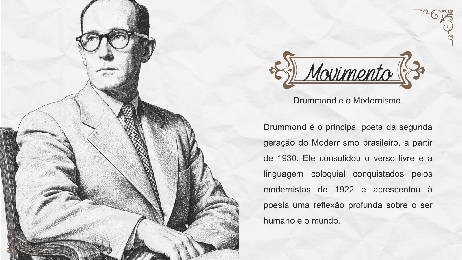 Carlos Drummond de Andrade – slide 9