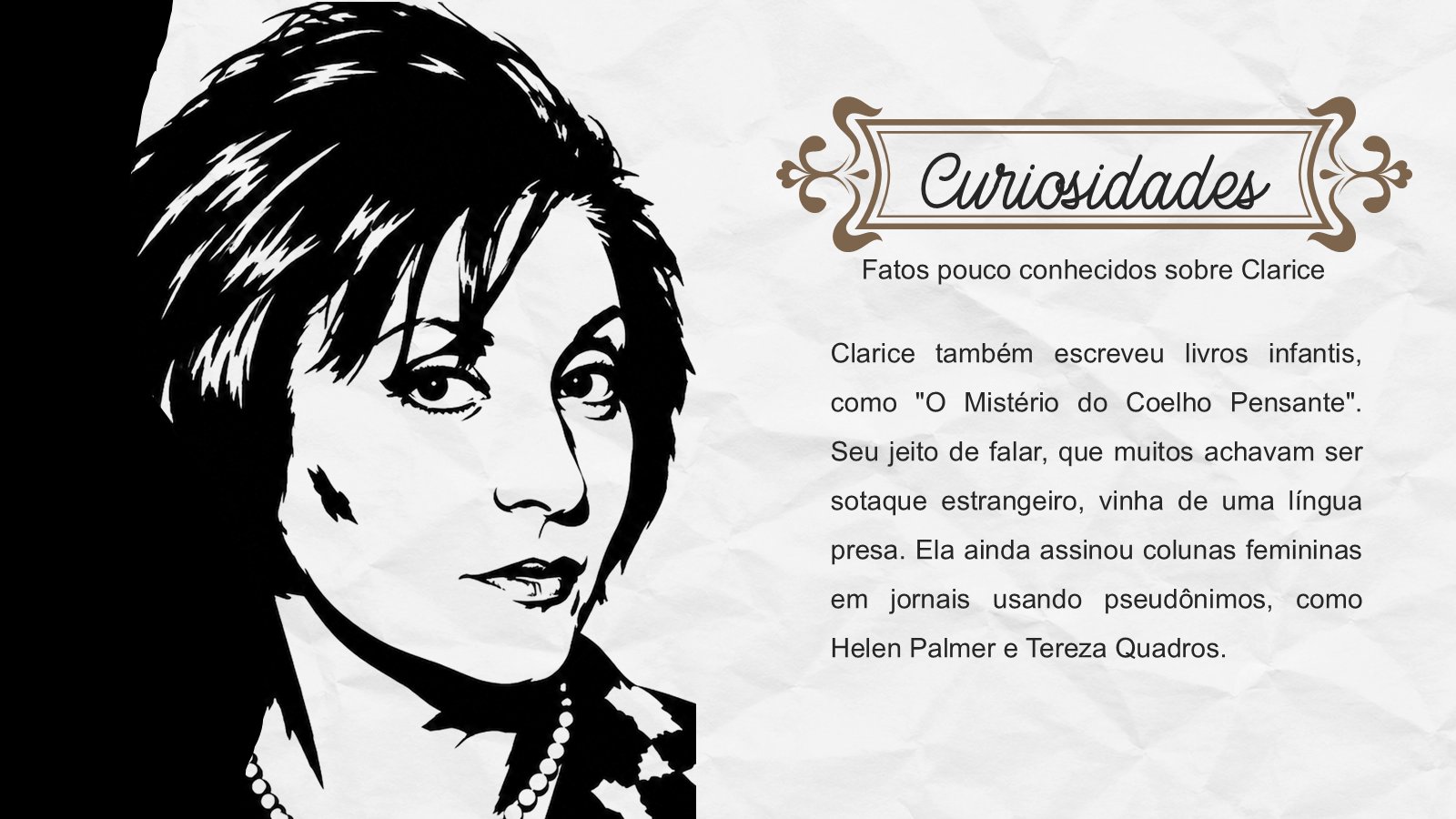 Clarice Lispector – slide 11