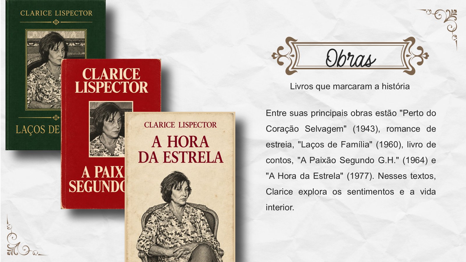 Clarice Lispector – slide 4