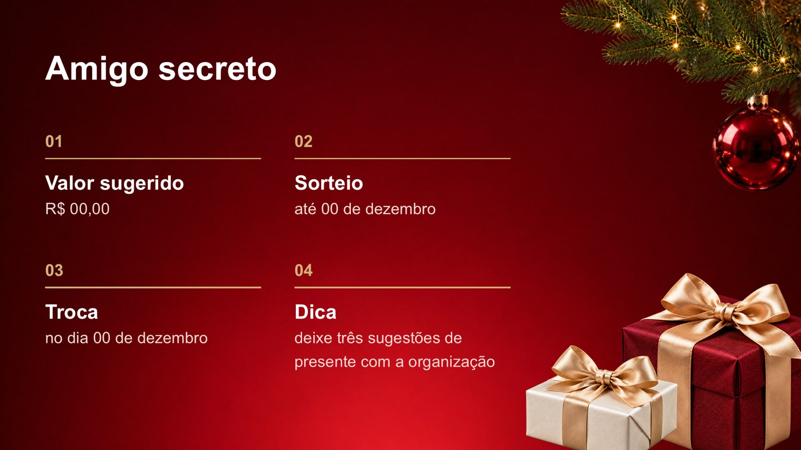 Confraternização de Natal – slide 7