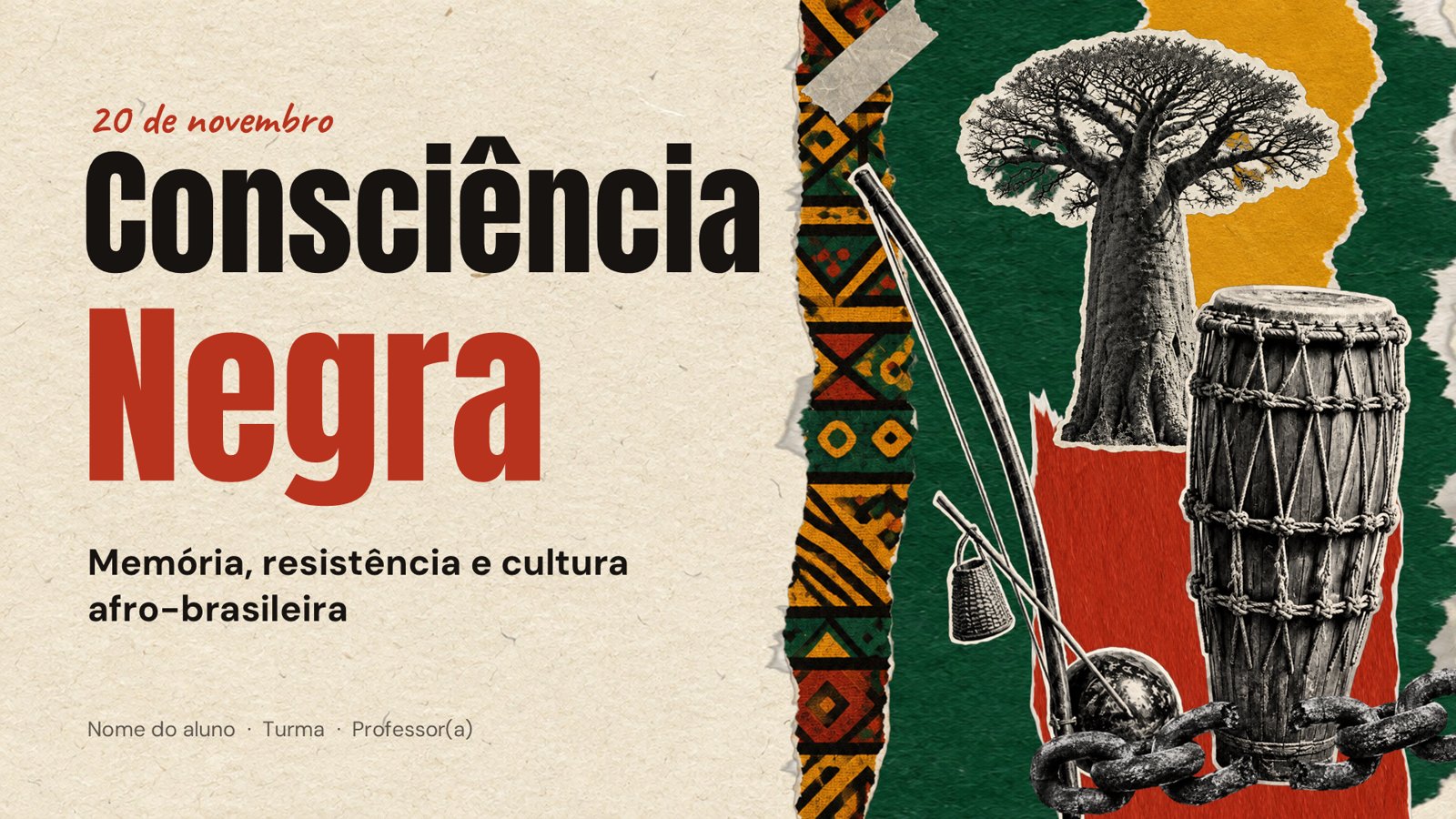 Consciência Negra – slide 1