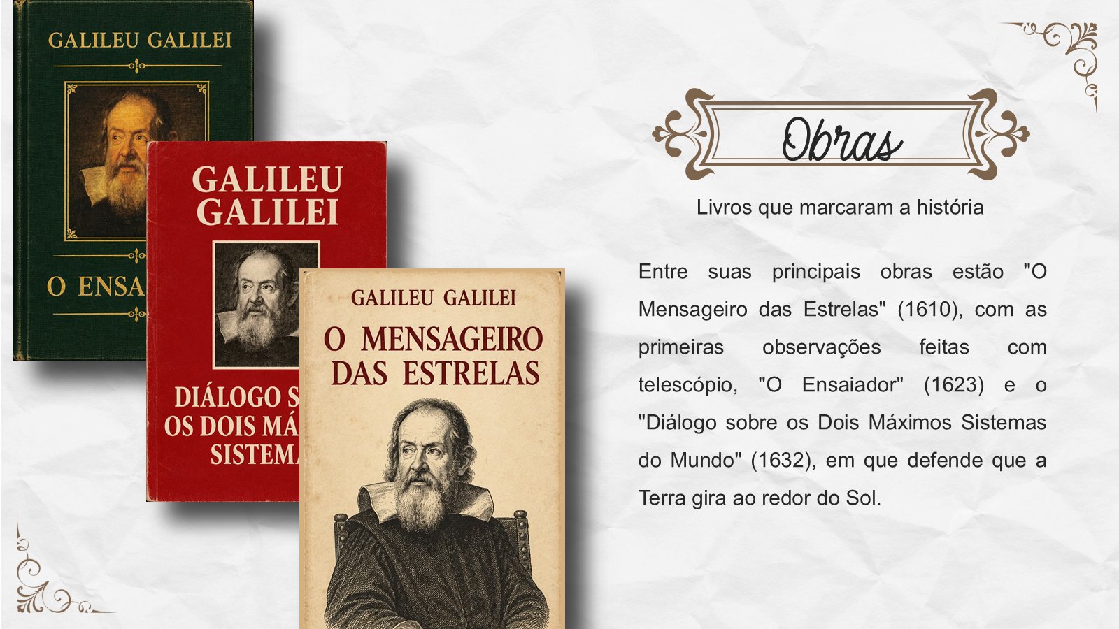 Galileu Galilei – slide 4