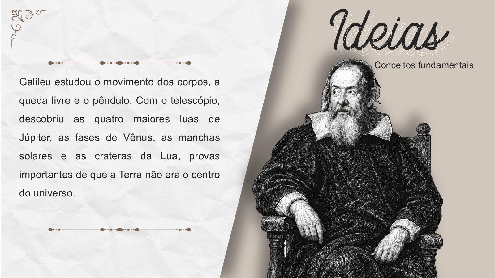 Galileu Galilei – slide 6