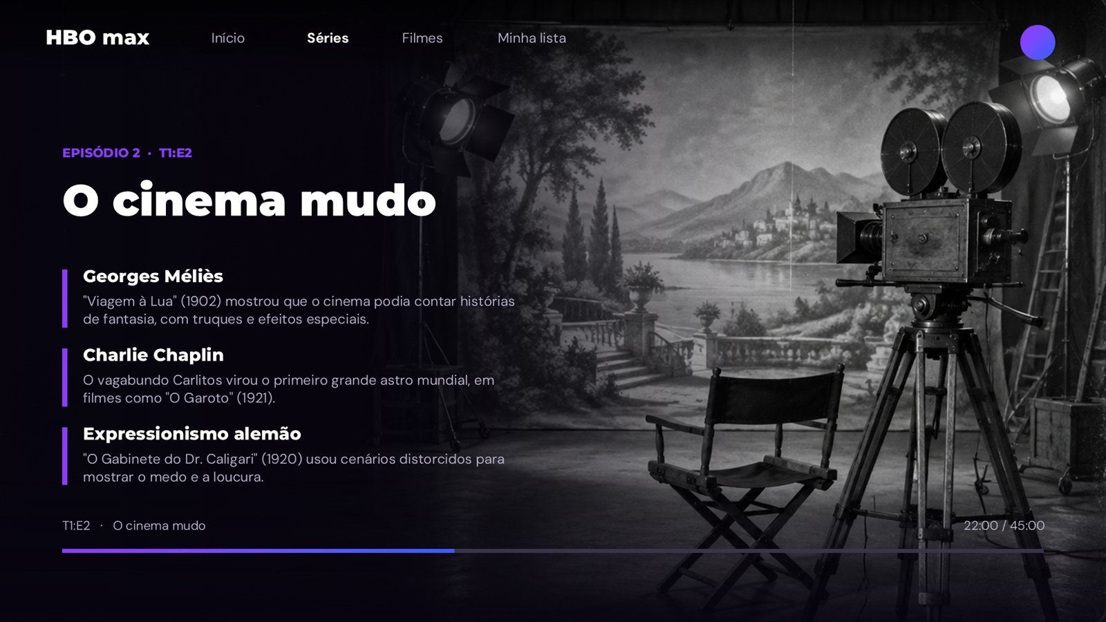 A História do Cinema – slide 10