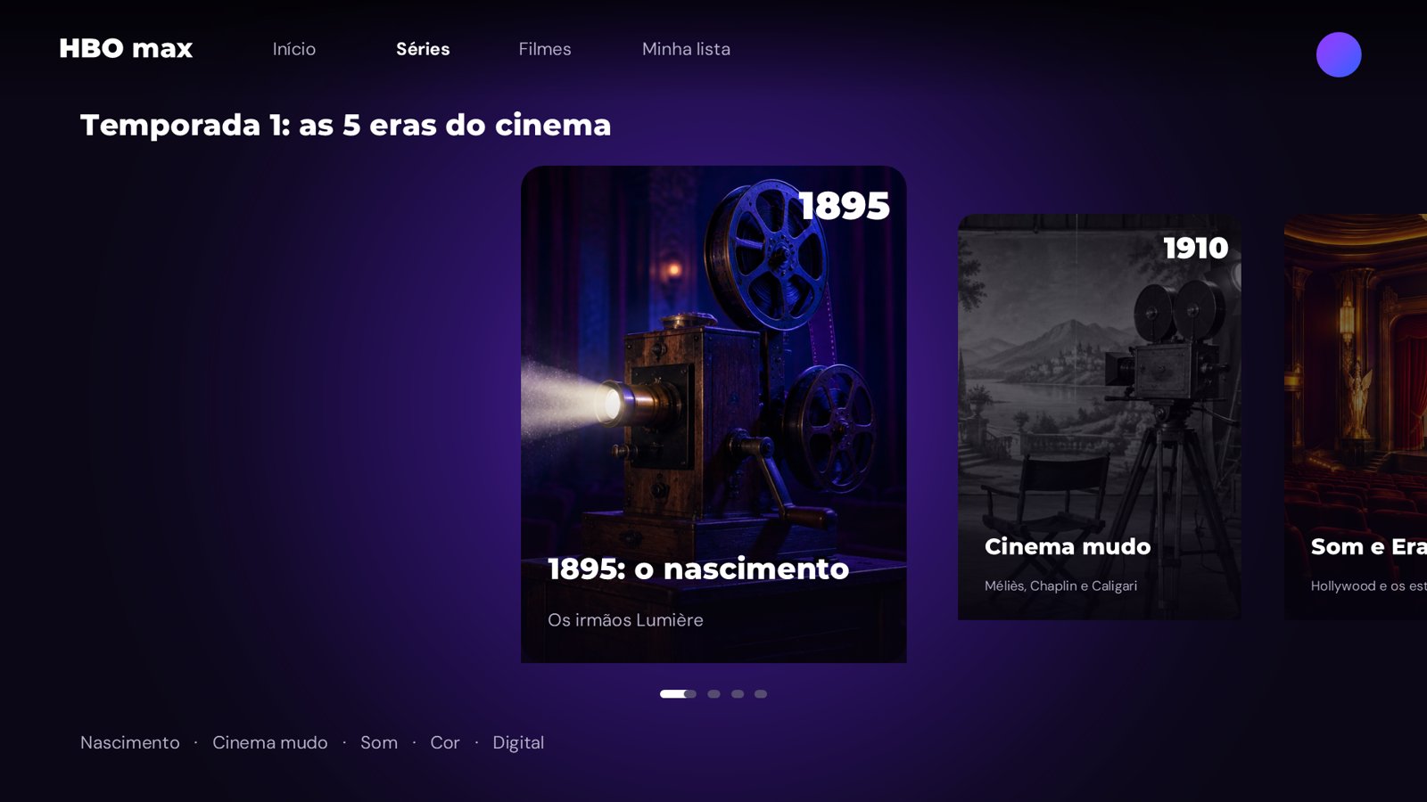 A História do Cinema – slide 4