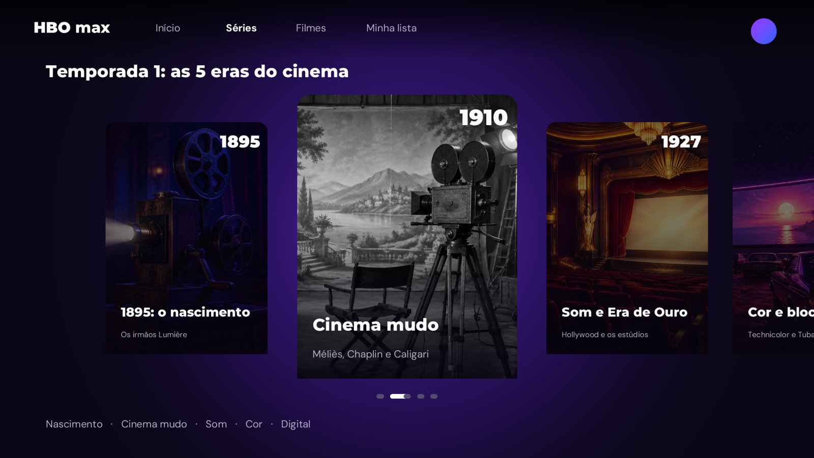 A História do Cinema – slide 5
