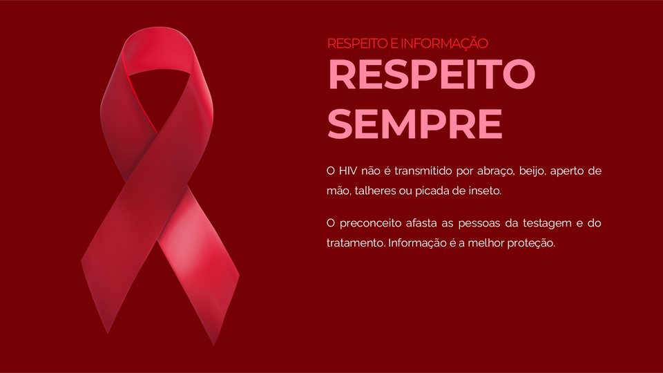 Slide de exemplo do Dezembro Vermelho