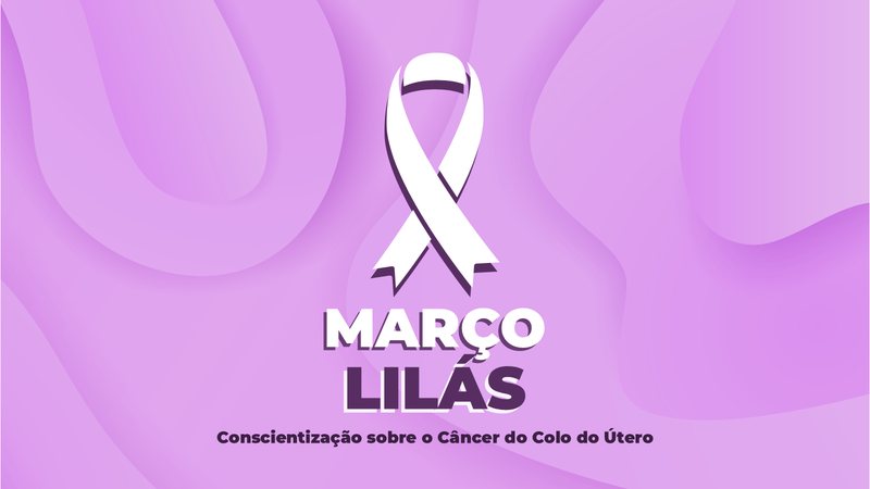 Template Março Lilás