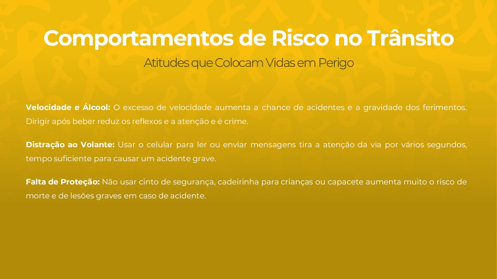 Maio Amarelo – slide 9