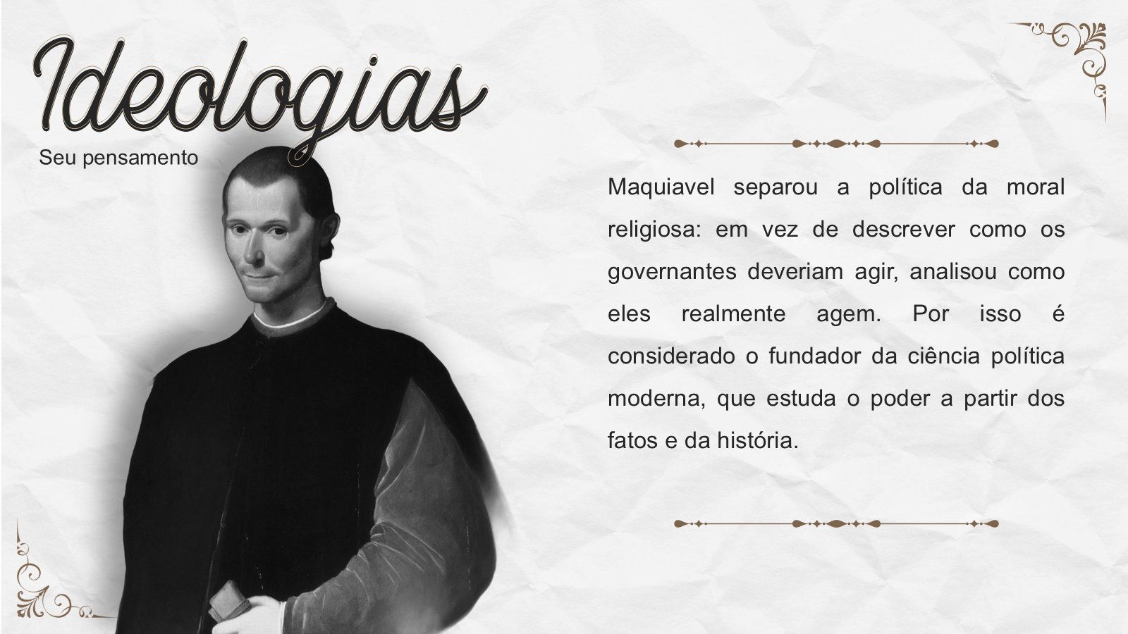 Maquiavel – slide 5