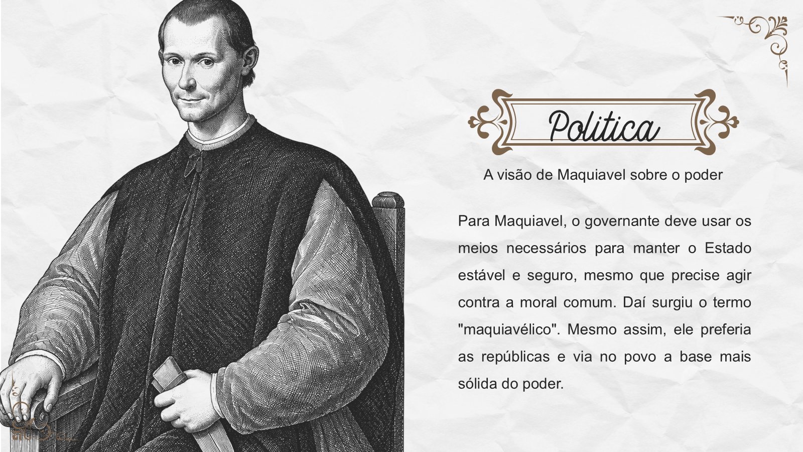 Maquiavel – slide 9