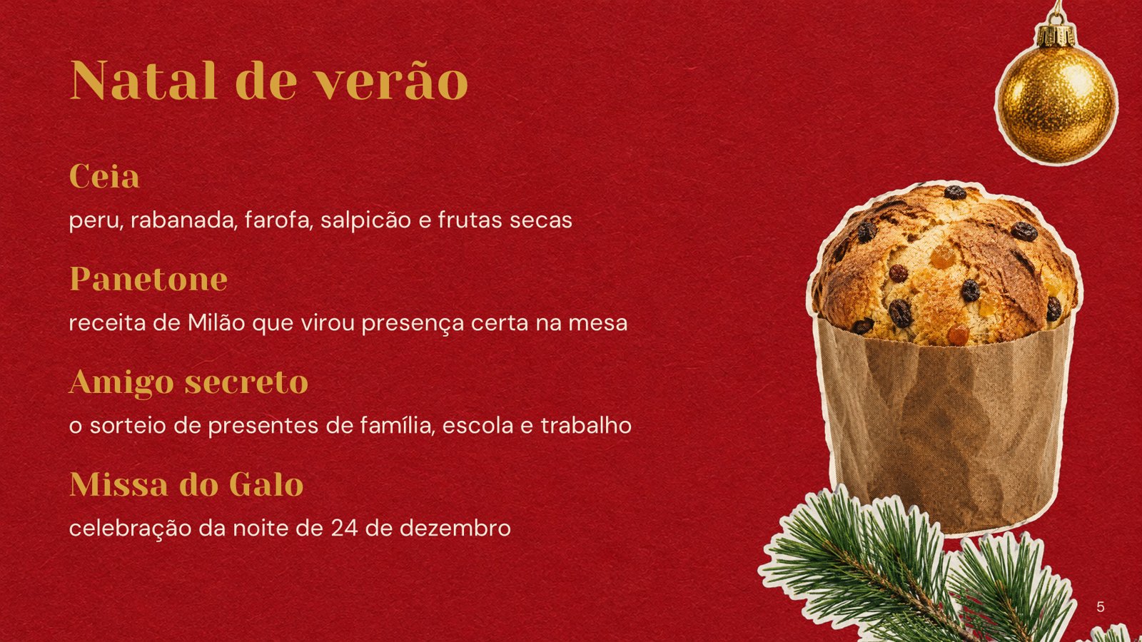 Natal – slide 5