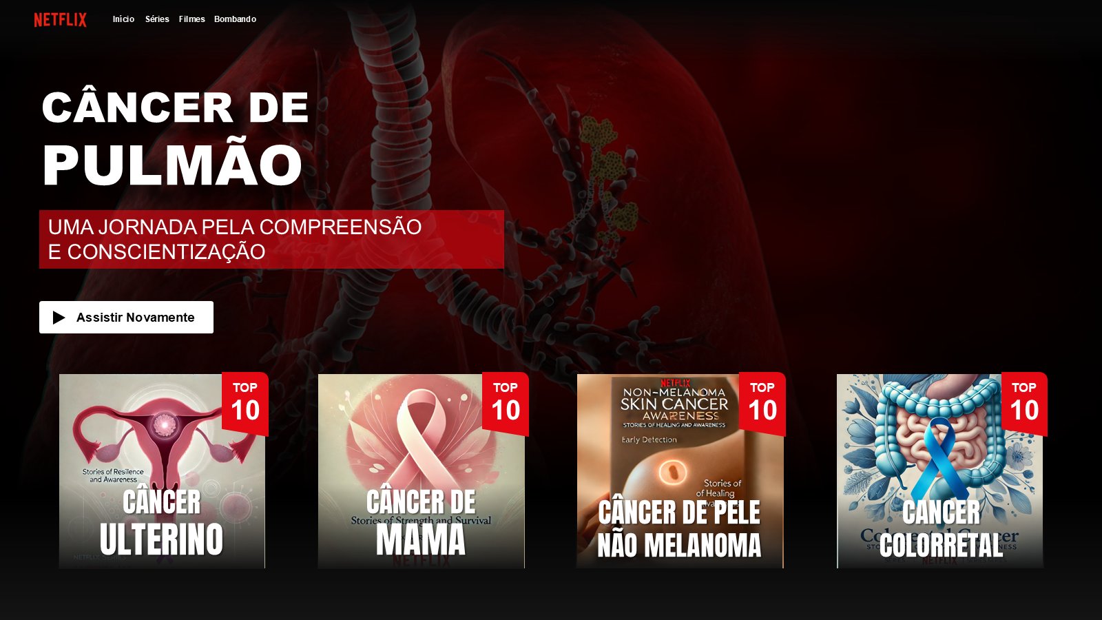Netflix Câncer de Pulmão – slide 13