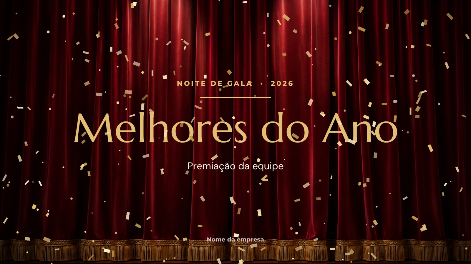 Premiação Melhores do Ano – slide 1