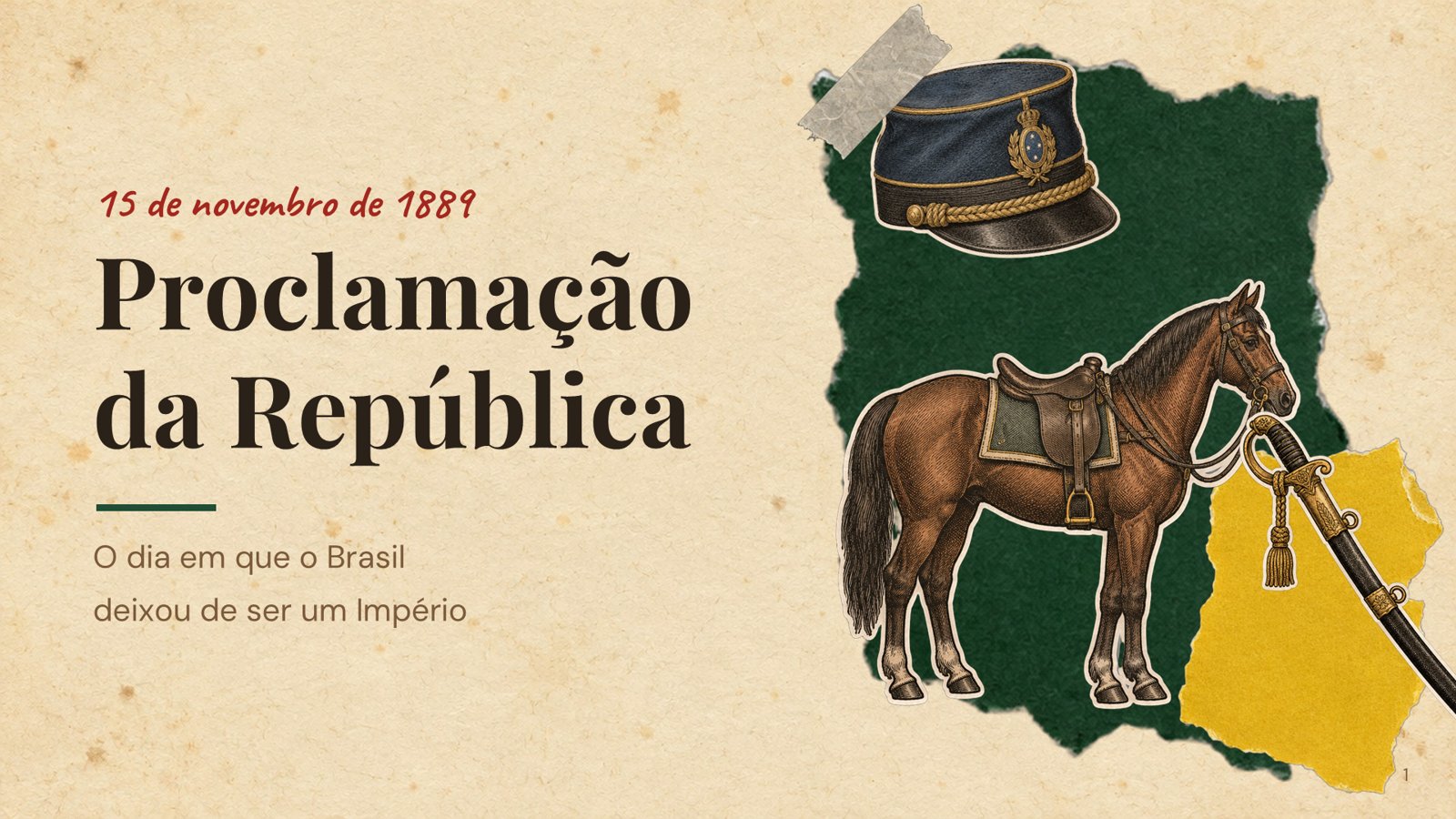 Proclamação da República – slide 1