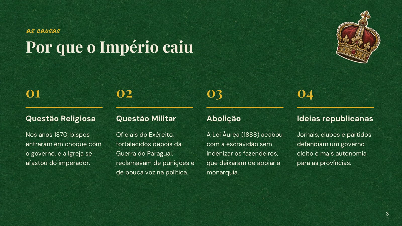 Proclamação da República – slide 3