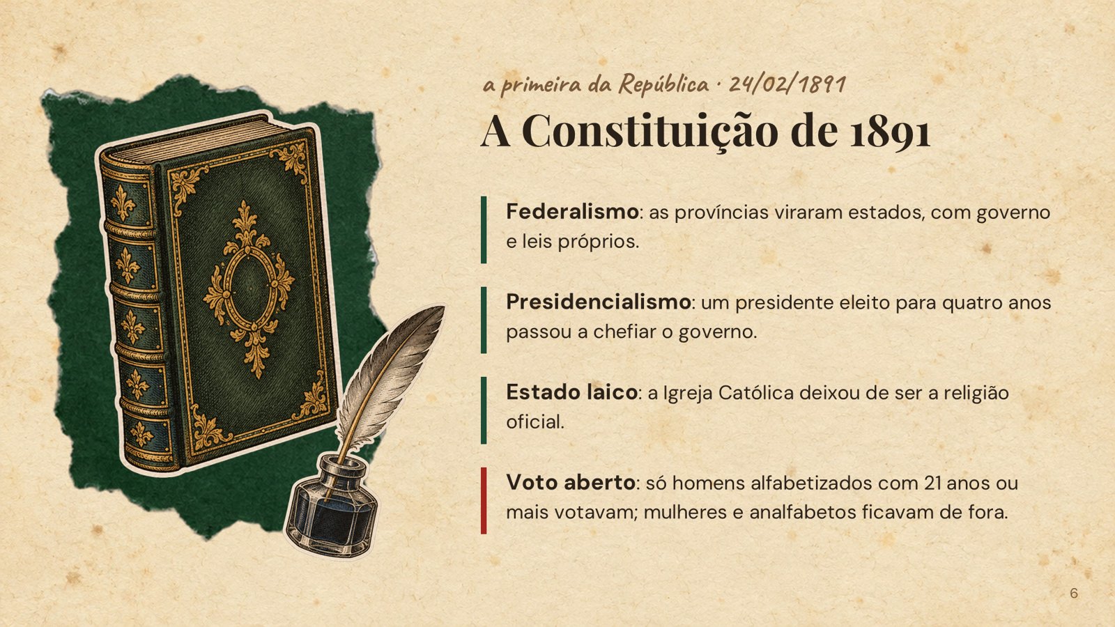 Proclamação da República – slide 6