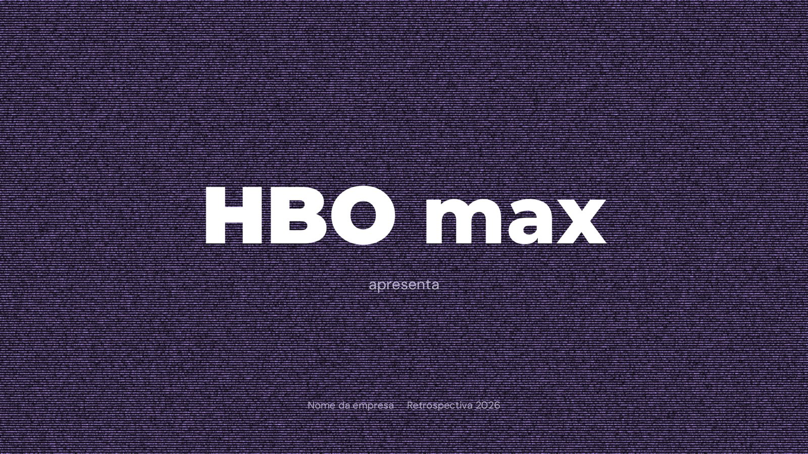 Retrospectiva 2026 Estilo Streaming – slide 1