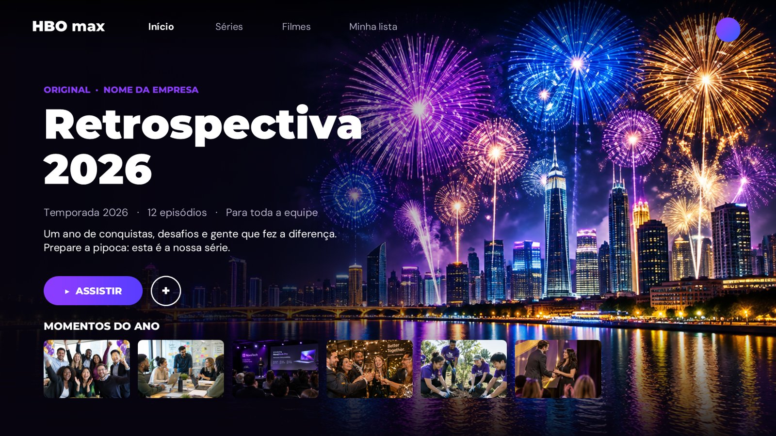 Retrospectiva 2026 Estilo Streaming – slide 3