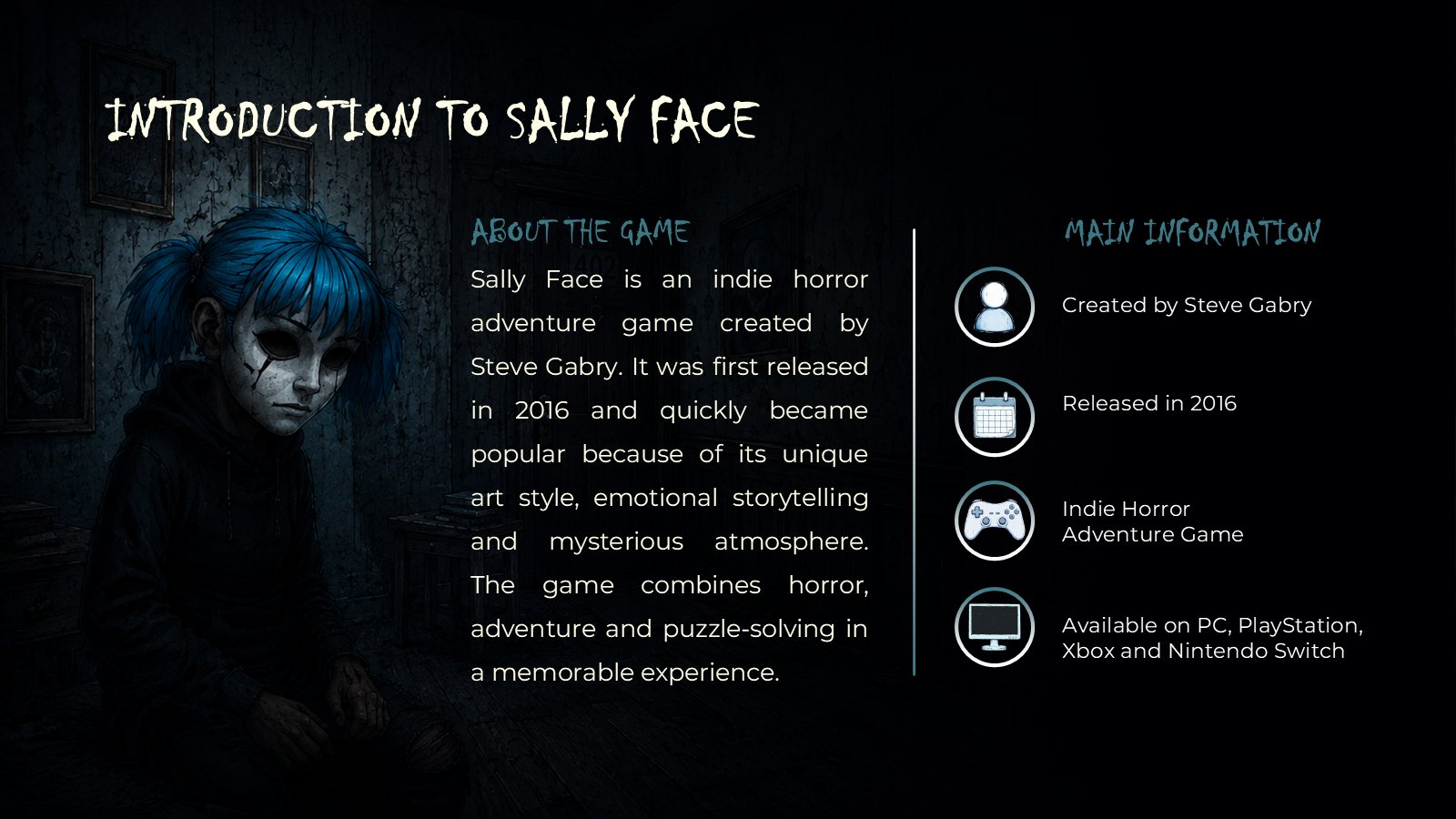 Sally Face – slide 4