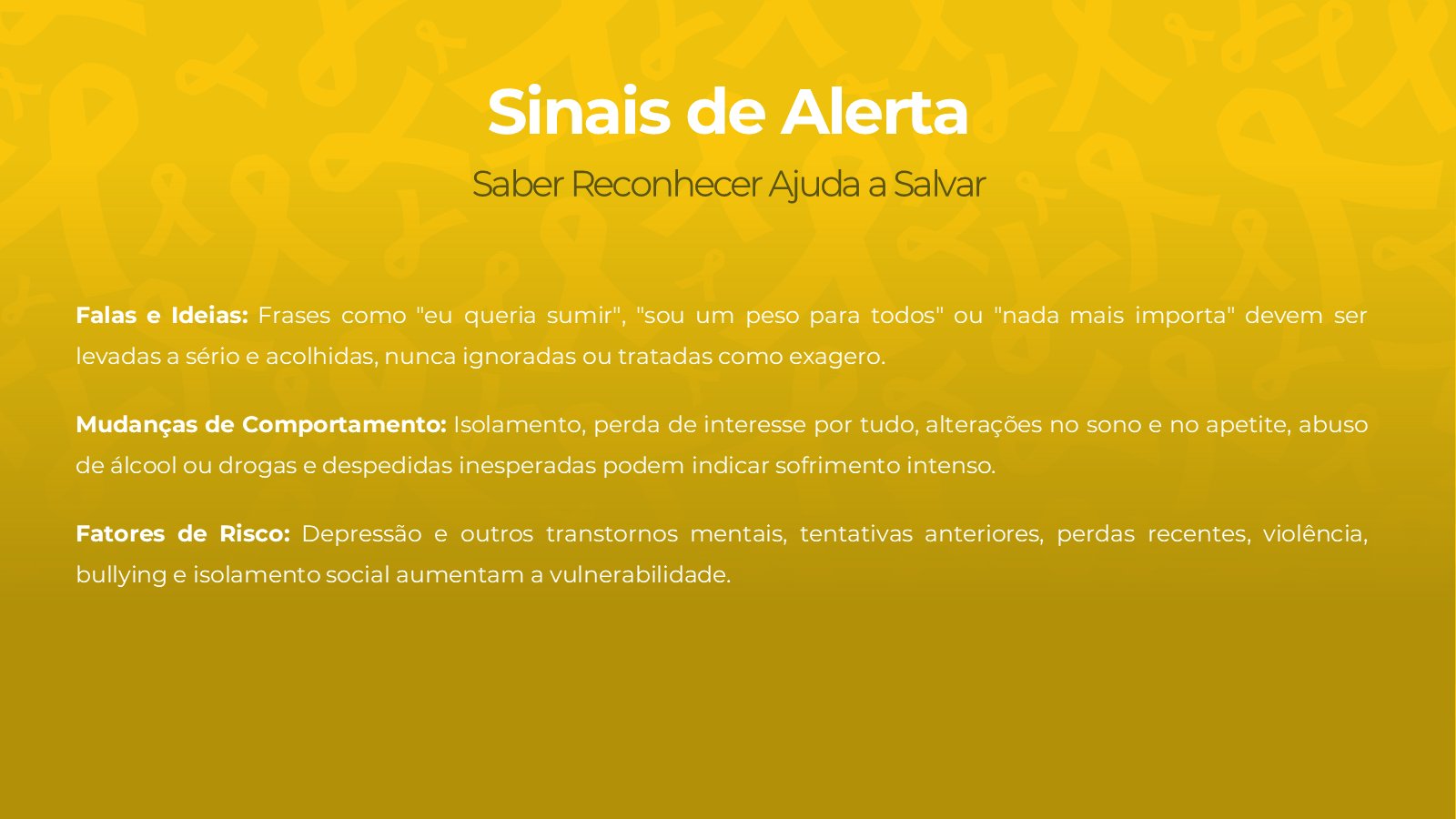 Setembro Amarelo – slide 9