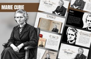 Marie Curie – Template de PowerPoint