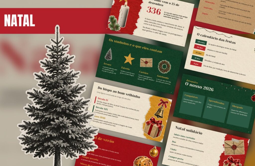 Natal – Template de PowerPoint