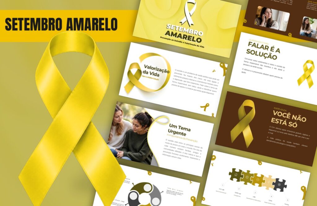 Setembro Amarelo – Template de PowerPoint