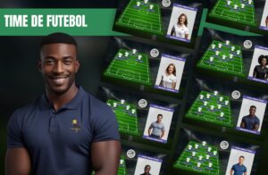 Time de Futebol – Template de PowerPoint
